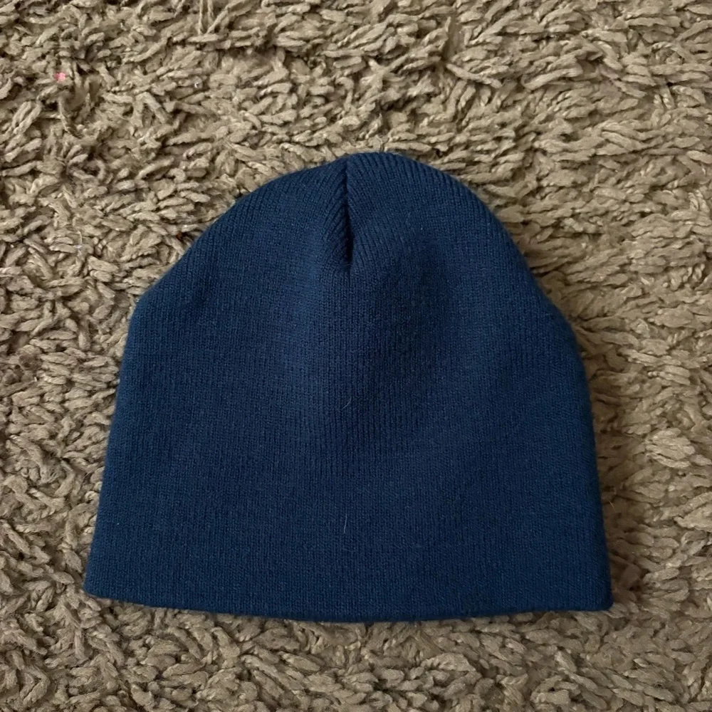 Wonder Nation Navy Blue Knit Beanie Hat Kids Winter Warm